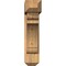 Ekena Millwork Olympic Craftsman Smooth Bracket w/ Offset Brace, Western Red Cedar, 7 1/2"W x 28"D x 32"H BKT0806X28X32OLY04SWR - alternate 4